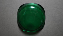 画像をギャラリービューアに読み込む, 昭和レトロ ガラス皿 緑