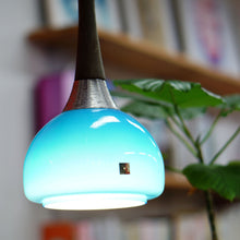 画像をギャラリービューアに読み込む, 【コイズミ製】 ペンダントライト(青)