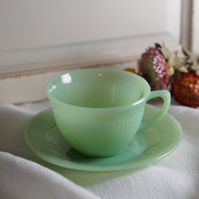 画像をギャラリービューアに読み込む, 【Fire-King】 ジェーンレイ カップ&ソーサー