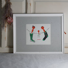 画像をギャラリービューアに読み込む, クリスマスカード(額入り)