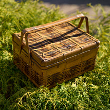 画像をギャラリービューアに読み込む, 竹細工 手付き豆腐カゴ