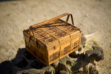 画像をギャラリービューアに読み込む, 竹細工 手付き豆腐カゴ