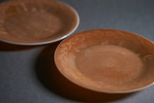 画像をギャラリービューアに読み込む, 【Fire-King】ピーチラスター ローレル プレート