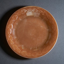画像をギャラリービューアに読み込む, 【Fire-King】ピーチラスター ローレル プレート