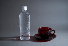 画像をギャラリービューアに読み込む, 【Fire-King】バブル カップ&ソーサー ロイヤルルビー