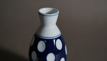 画像をギャラリービューアに読み込む, 【昭和レトロ】ルリ水玉 徳利お猪口セット