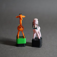 画像をギャラリービューアに読み込む, 【昭和レトロ】 プッシュパペット 犬 キリン