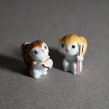 画像をギャラリービューアに読み込む, 【西日本銀行】リス 置物