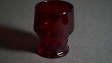 画像をギャラリービューアに読み込む, 【Fenton】 グラス ジョージアンパターン ルビー