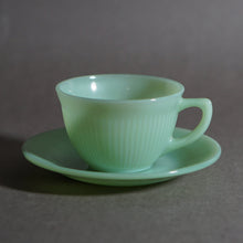 画像をギャラリービューアに読み込む, 【Fire-King】 ジェーンレイ カップ&ソーサー