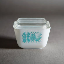 画像をギャラリービューアに読み込む, 【OLD PYREX】レフリジレーター バタープリント 蓋付き