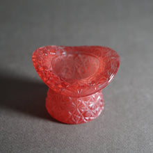 画像をギャラリービューアに読み込む, 【Fenton】 シルクハット ガラス