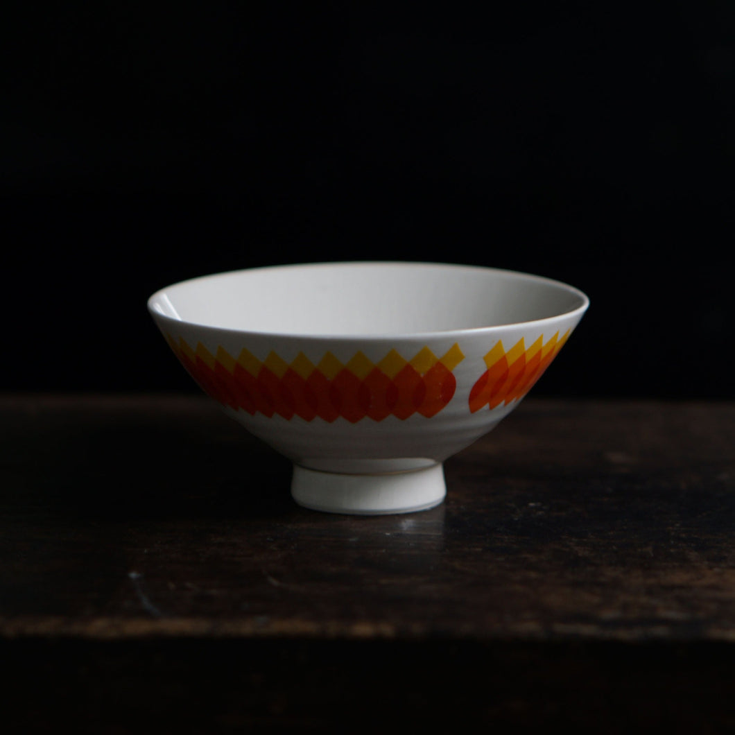【山東陶器】茶碗　レトロ