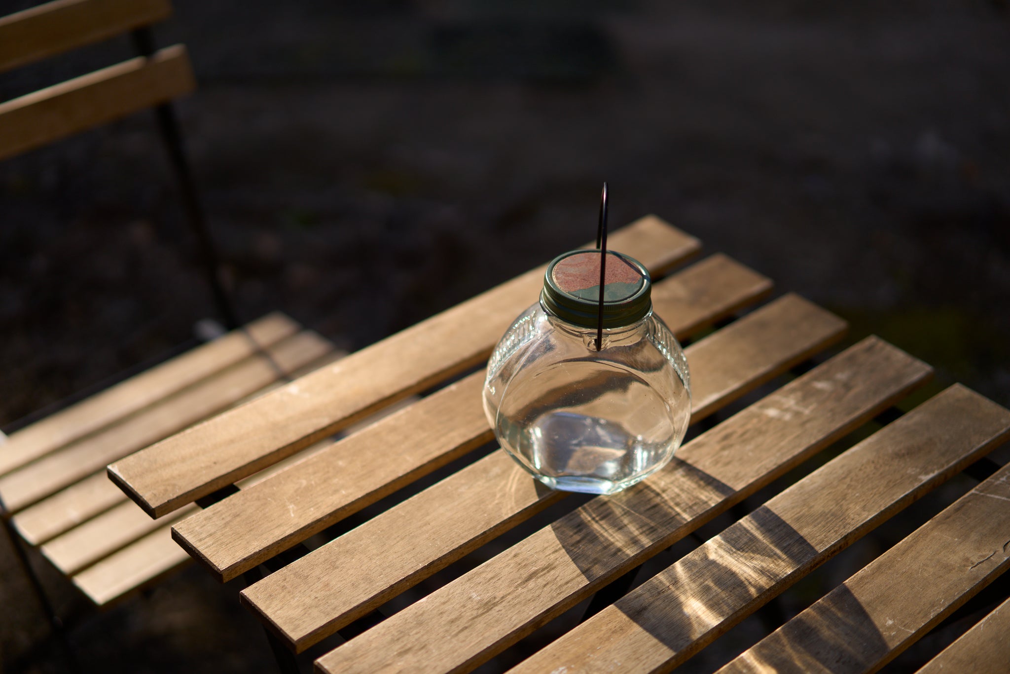 アメリカン 蓋つきガラス瓶 – onetique