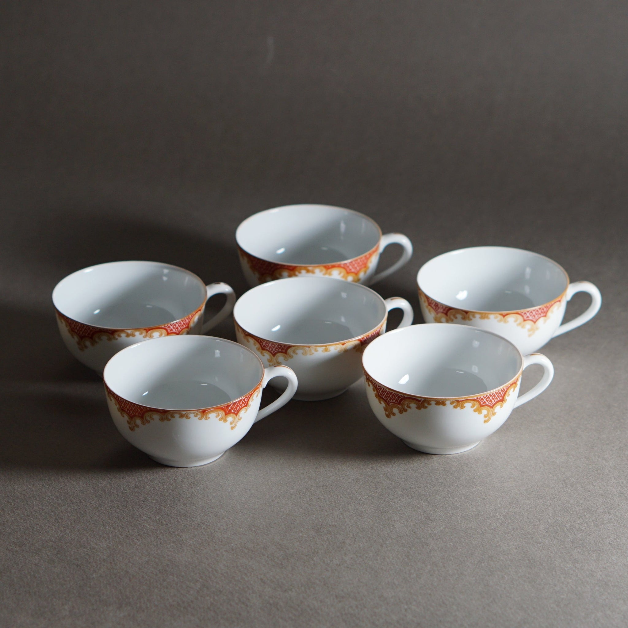 AG89 オールド東洋陶器社謹製 ティーセット 東陶硬質磁器製 6客 未使用 東洋陶器 六客SET